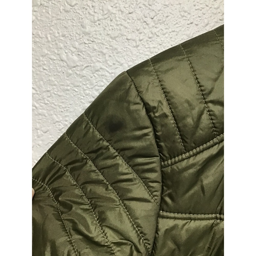 The North Face Aleycia Insulated Quilted Puffer Jacket Green Women's M Gorpcore - Picture 3 of 10